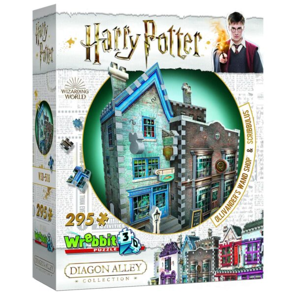 Boutiques Ollivander et Scribbulus - puzzle 3D Wrebbit - Harry Potter – Image 3