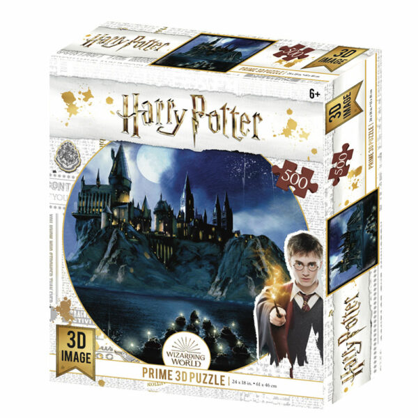 Puzzle lenticulaire 3D Hogwarts 500P