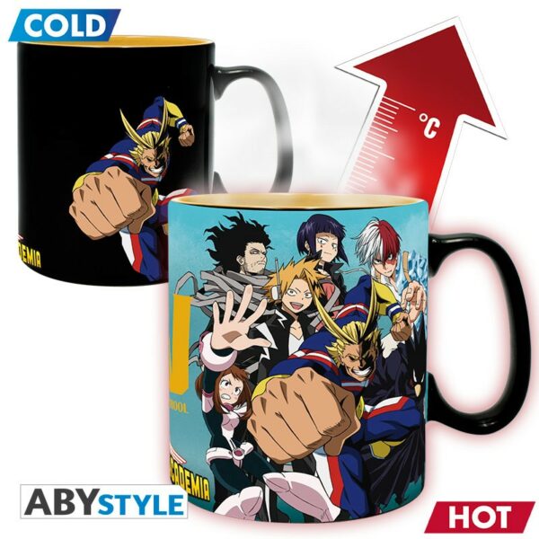 My Hero Academia - Mug Thermoréactif Groupe