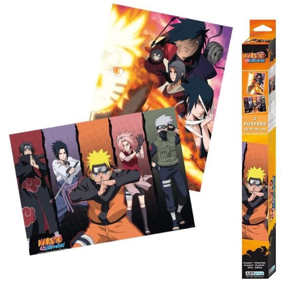 Naruto - Groupes - 2 Posters