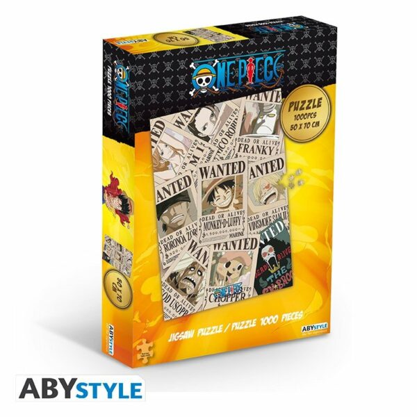 ONE PIECE - Puzzle 1000 pièces - Wanted