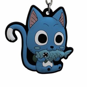 Fairy Tail - Porte clé PVC Happy