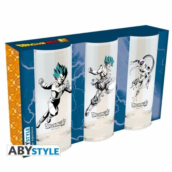 Dragon Ball Z Super - Set de 3 Verres 290ml