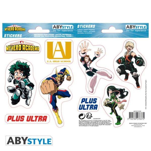 My Hero Academia - Stickers - 16x11cm / 2 planches - UA High School