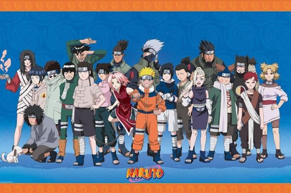 Naruto - Konoha Ninjas - Poster 91x61cm