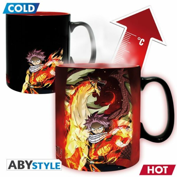 Fairy Tail - Mug Thermoréactif Natsu & Lucy