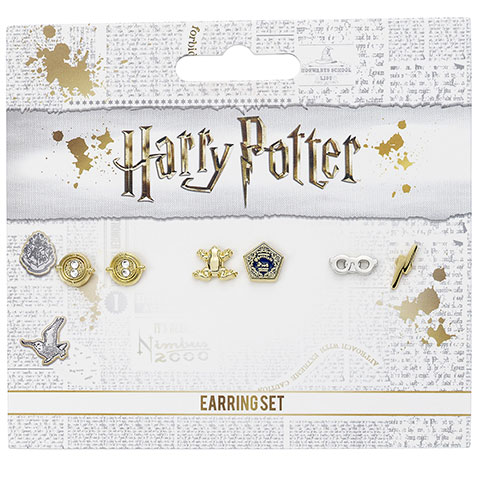 Set de boucles d’oreilles Harry Potter