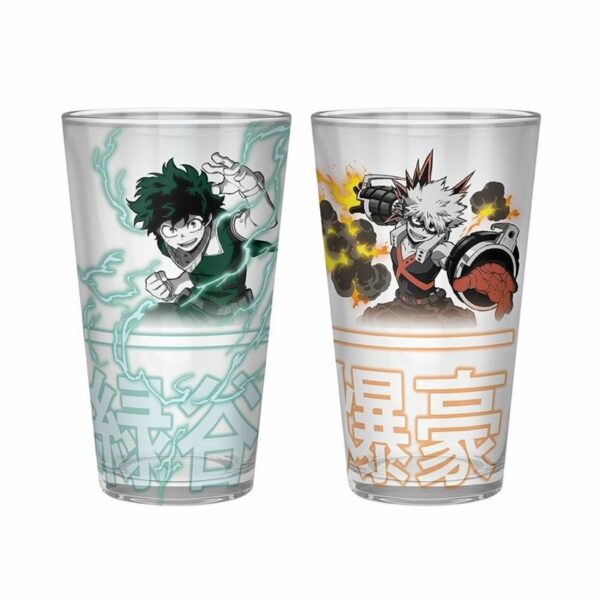 MY HERO ACADEMIA - Izuku & Bakugo - Verre XXL 400ml