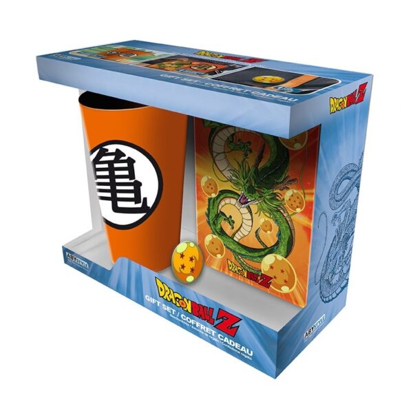 DRAGON BALL Z - Pack verre 400ml + pin's + carnet A6