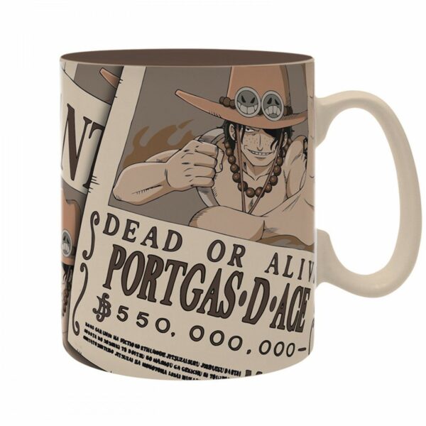 ONE PIECE - Wanted Ace Mug - 460 ml