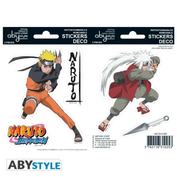 NARUTO - Stickers - Naruto/Jiraiya