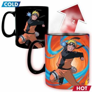 NARUTO SHIPPUDEN - Mug thermoréactif - 460 ml - Duel