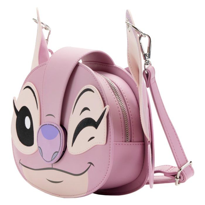 DISNEY - Lilo & Stitch Angel - Sac bandoulière LoungeFly '24x18x6cm' – Image 4