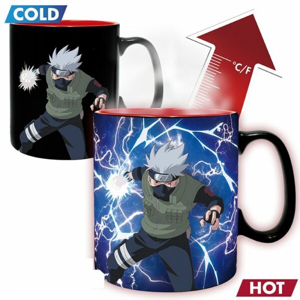 NARUTO SHIPPUDEN - Mug Heat Change - 460 ml - Kakashi/Itachi