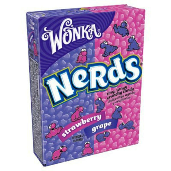 WONKA NERDS MINI BONBONS RAISIN-FRAISE