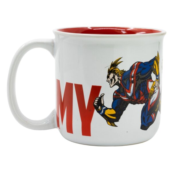 MY HERO ACADEMIA - Pck Verre XXL + Pin's + Carnet "Héros" – Image 2