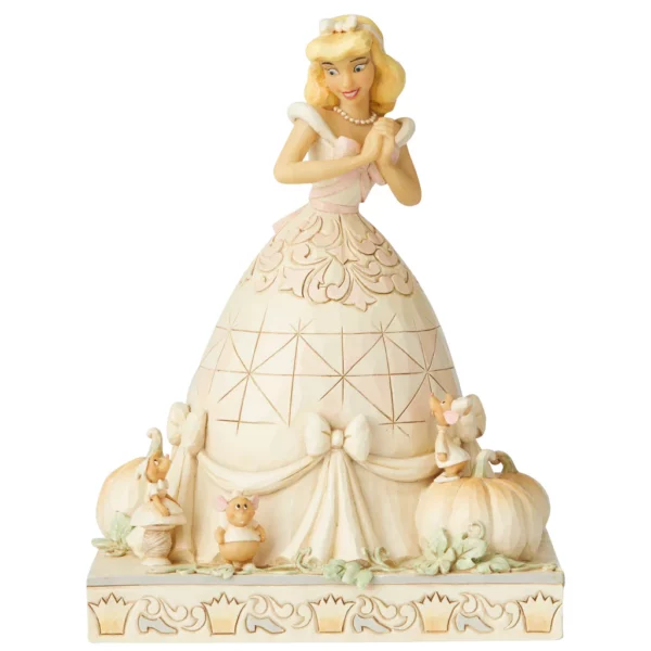 ENESCO - CENDRILLON WHITE WOODLAND FIGURINE