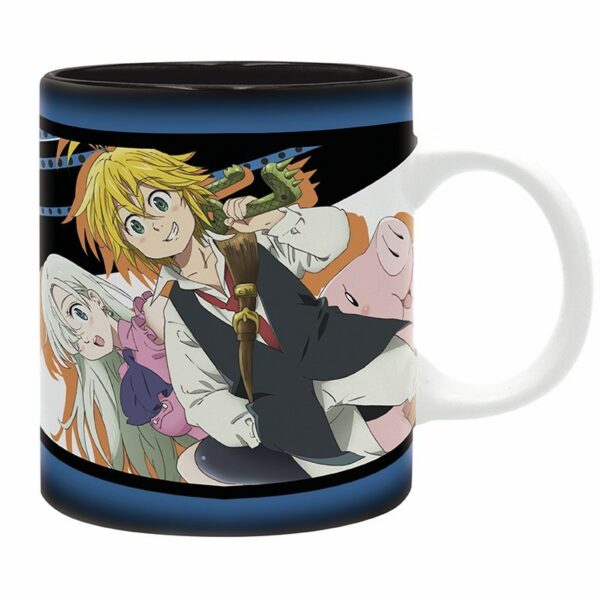 THE SEVEN DEADLY SINS -Mug-320 ml-Meliodas,Elizabeth,Hawk- subli