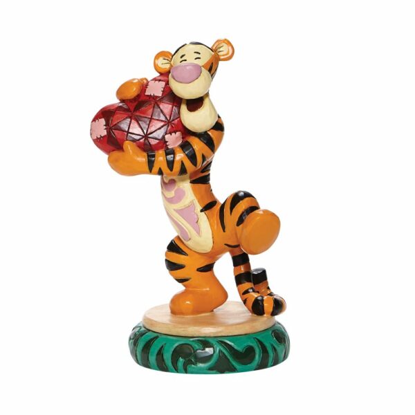 ENESCO - Figurine tigrou avec une cœur - Disney Traditions