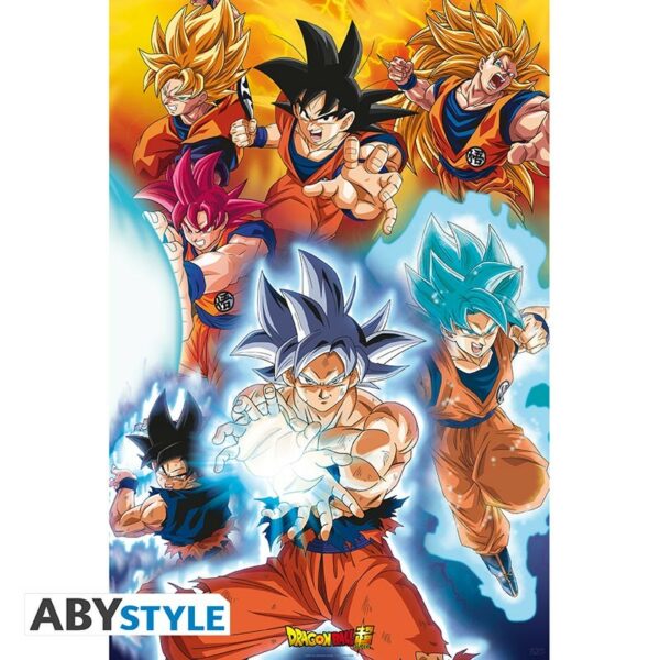 DRAGON BALL SUPER - Transformations - Poster 91x61cm