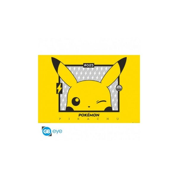 POKEMON Poster Pikachu Clin d'Oeil (91,5 x 61 cm)