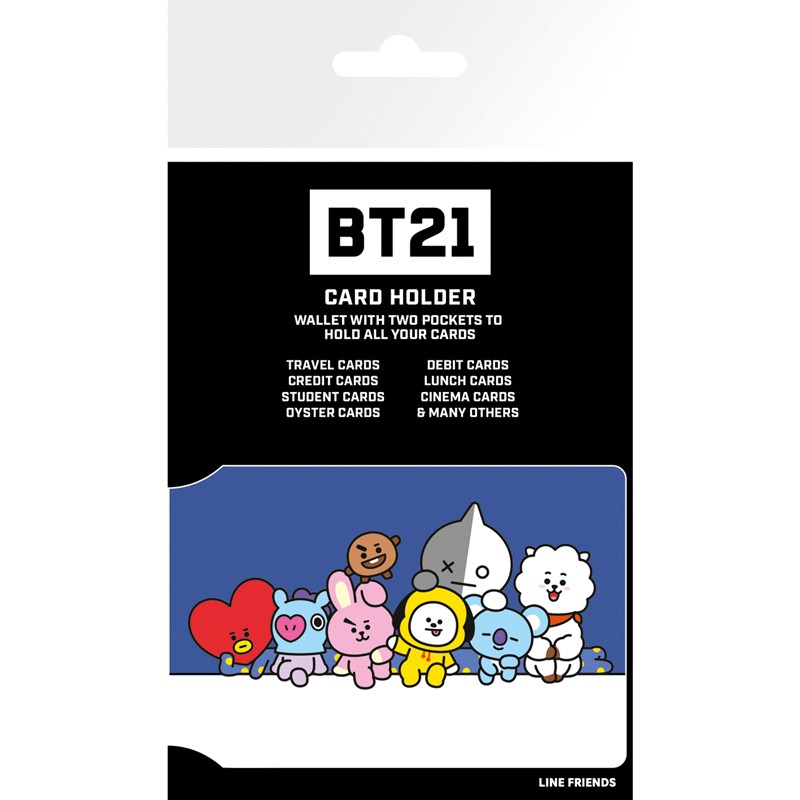 BT21 - Porte-Cartes - Pile de personnages