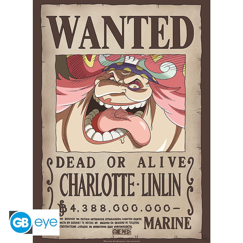 ONE PIECE - Poster «Wanted Big Mom» (52x38)
