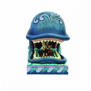 Figurine Pinocchio et Gepetto dans la baleine - Disney Traditions