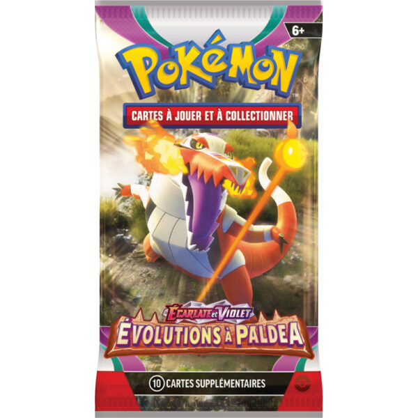 Pokémon – Booster Evolution à Paldéa – Modèle Aléatoire