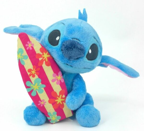 Peluche - Lilo Et Stitch - Stitch avec planche de surf 25cm