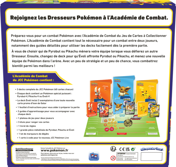 Pokemon - Coffret Académie de Combat V2 – Image 2