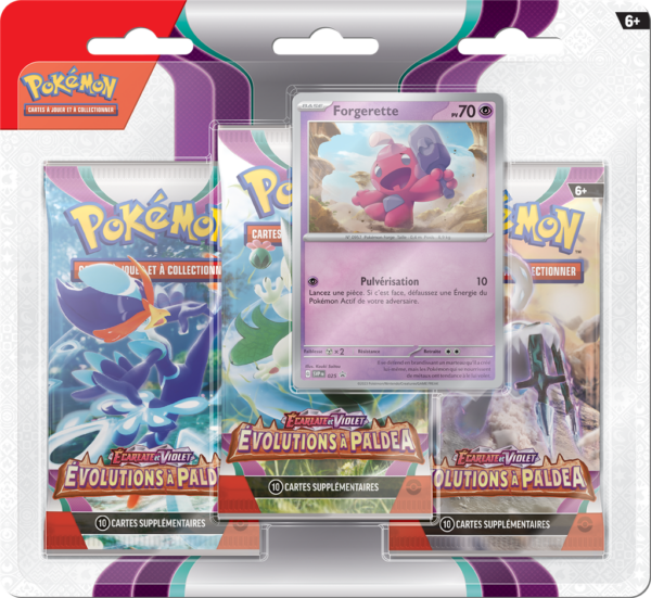 POKÉMON EV02 : PACK 3 BOOSTERS – Image 2