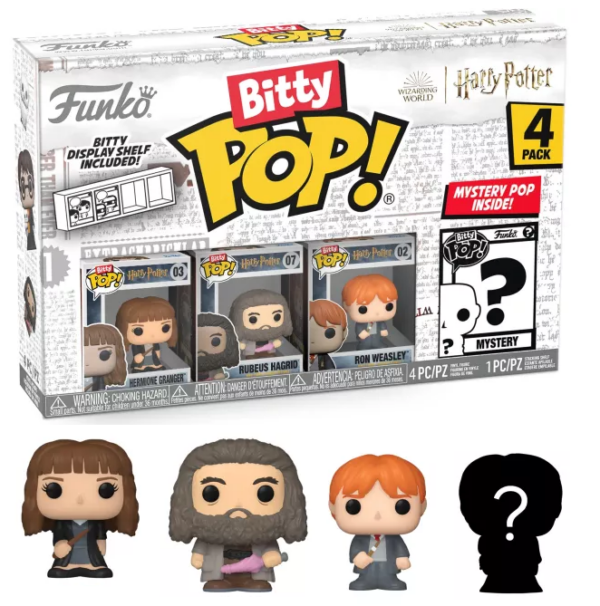 HARRY POTTER - Bitty Pop 4 Pack 2.5cm