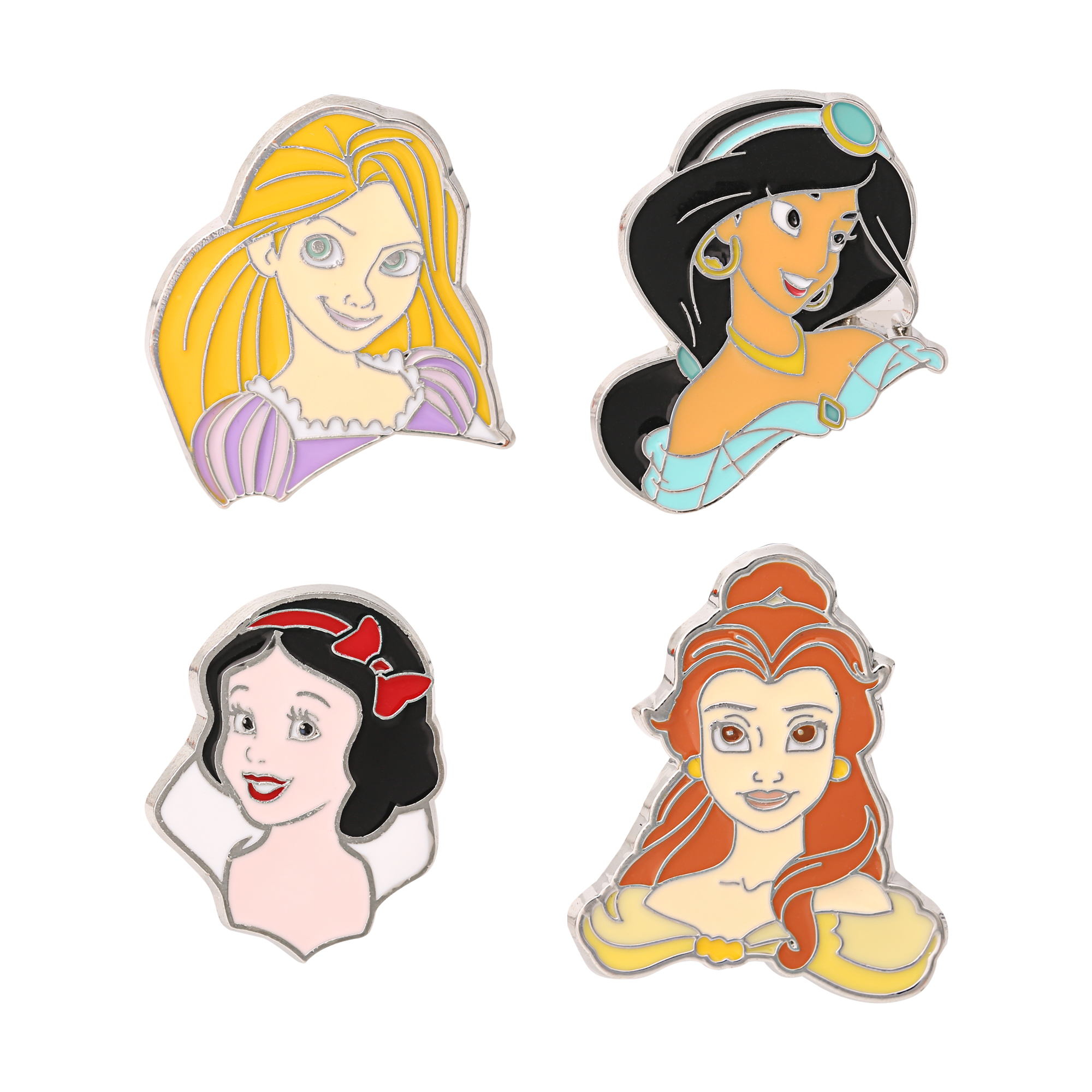 DISNEY - Princesses - Set de 4 Pin's