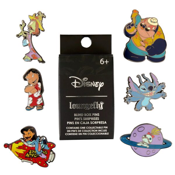 LILO & STITCH - Funko Blind Box Enamel Pins - Personnages - 12 pcs