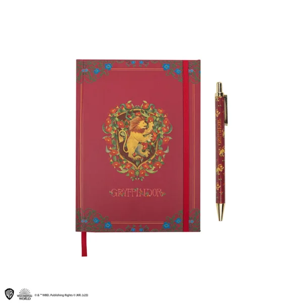 Carnet deluxe et stylo Gryffondor - Harry Potter