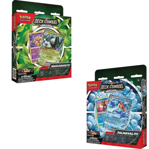 Pokémon: Deck Combat Deluxe Palmaval/Miascarade-ex