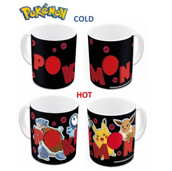 POKEMON - Team - Mug Thermoréactif - 325ml