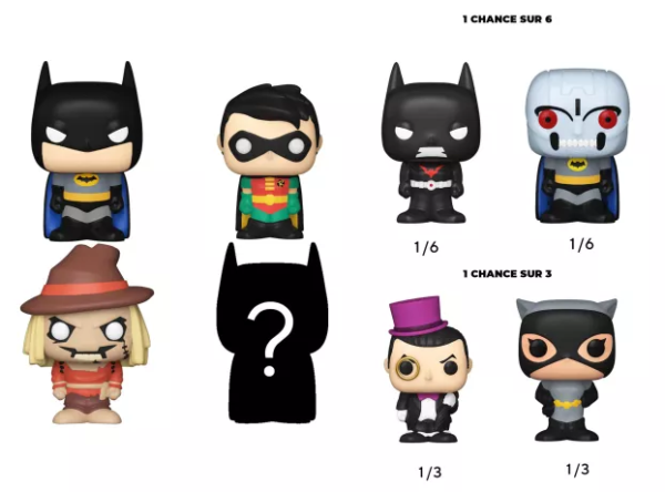 DC - Bitty Pop 4 Pack 2.5cm - Batman – Image 2