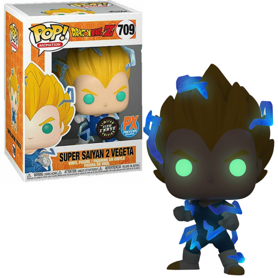 DRAGON BALL - POP N° 709 -SuperSaiyan 2 Vegata GITD CHASE