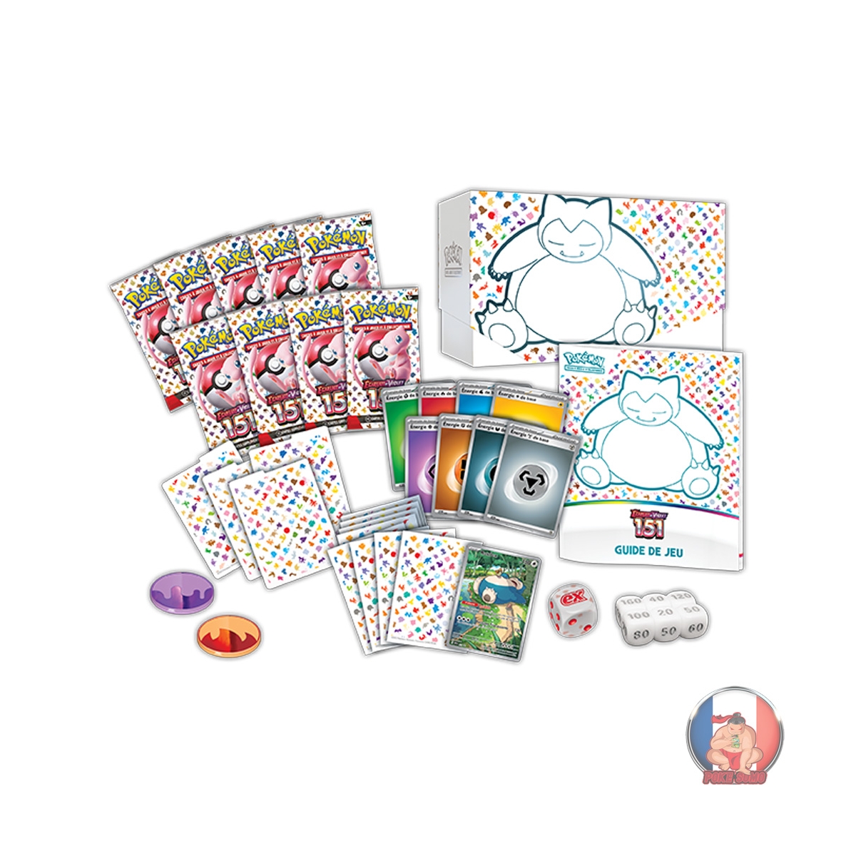 Pokémon - Coffret Dresseur D’élite ETB - Ronflex 151 FR – Image 2