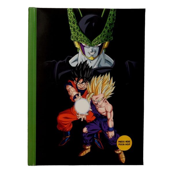 DRAGON BALL Z - Cell Bataille Finale - Cahier Lumineux "15x25x3cm"