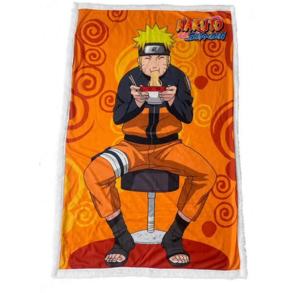 Naruto Shippuden - Plaid Naruto Vs Ramen  100X150