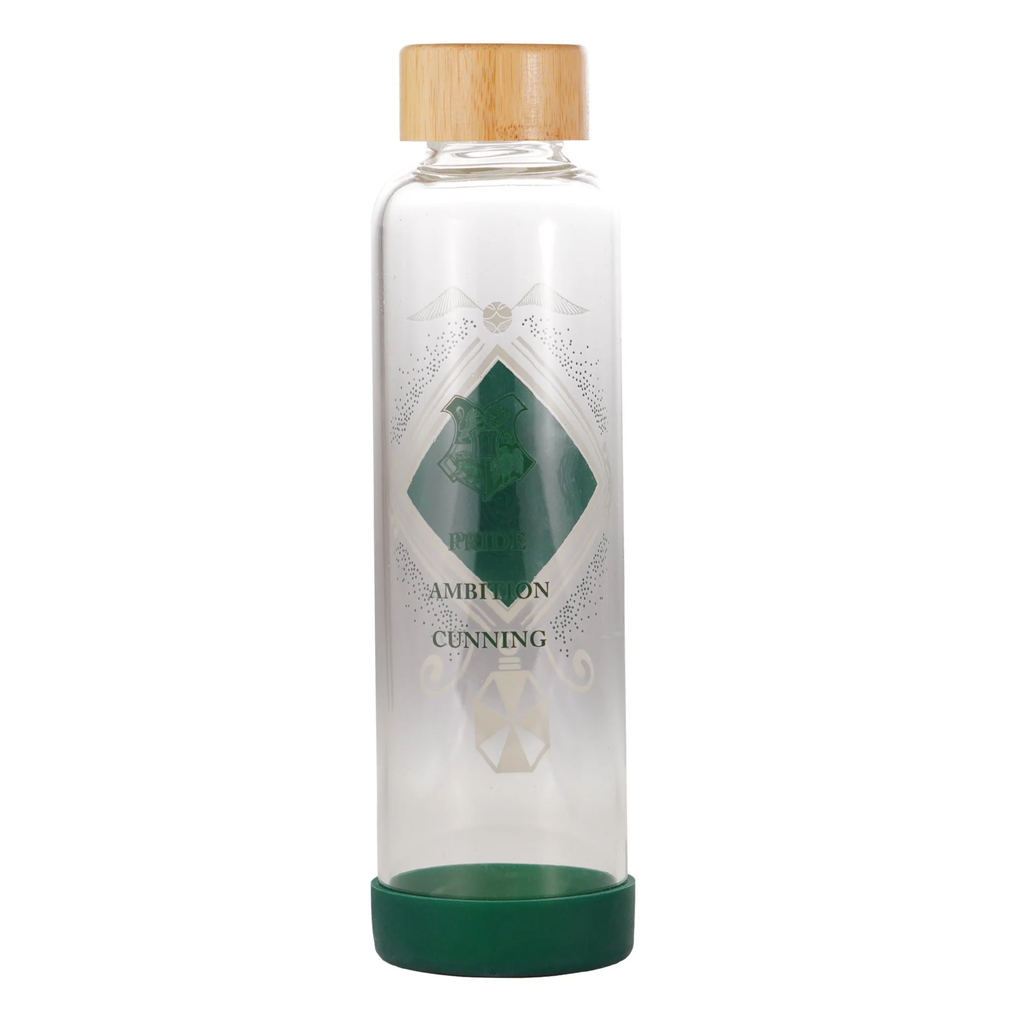 HARRY POTTER - Fier Serpentard - Bouteille d'eau en Verre 500ml – Image 2