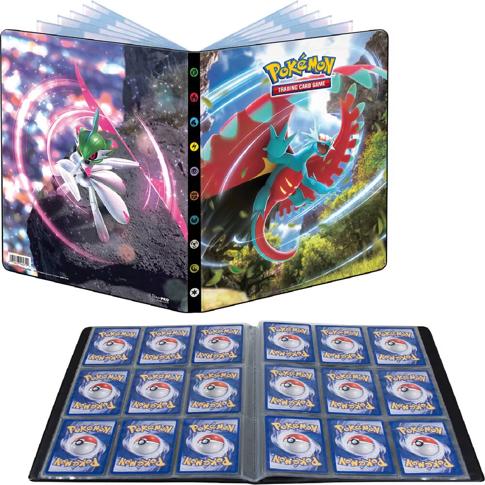 Cahier range-cartes 252 cartes Pokémon Ecarlate et Violet 04 Faille Paradoxe