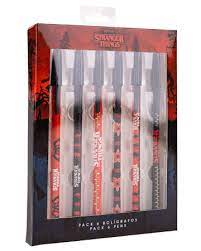 STRANGER THINGS - Pack de 6 stylos - Stranger Things