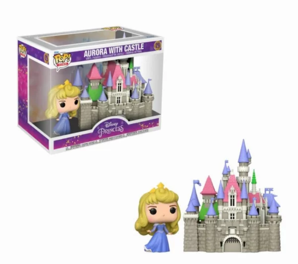 DISNEY - POP TOWN N° 29 - Ultimate Princess - Aurore avec chateau