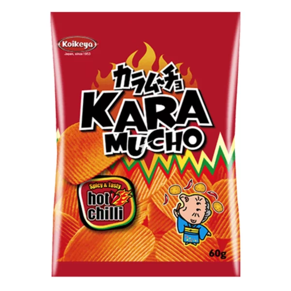 Kara Mucho - Chips de Pomme de Terre Piment Ondulées