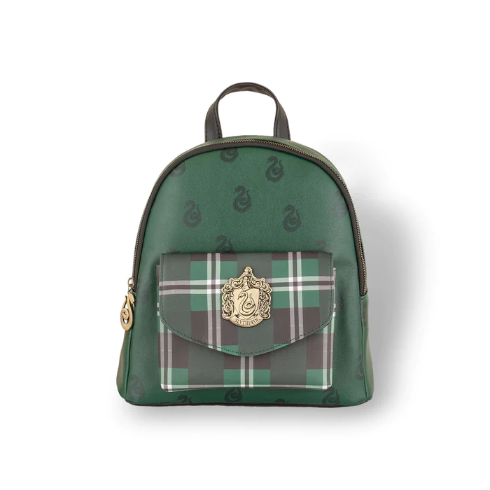 HARRY POTTER - Serpentard - Mini Sac à dos Plaid à Carreaux