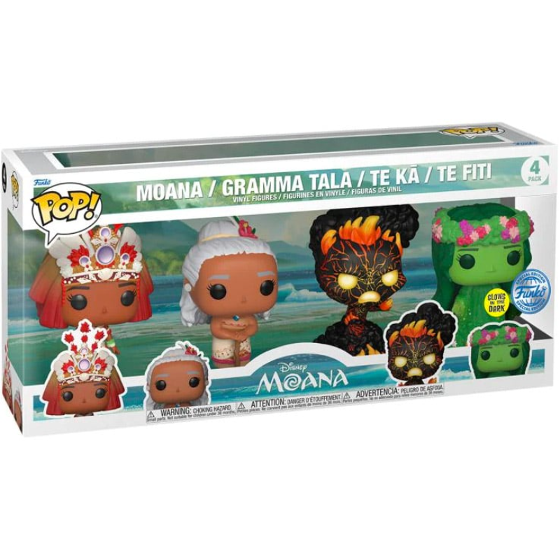 DISNEY - POP - Vaiana 4 PACK Sp. Edition